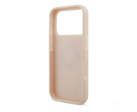 Guess Grained Big 4G & Classic Logo do iPhone 17 Pro różowy - 1365543 - zdjęcie 3